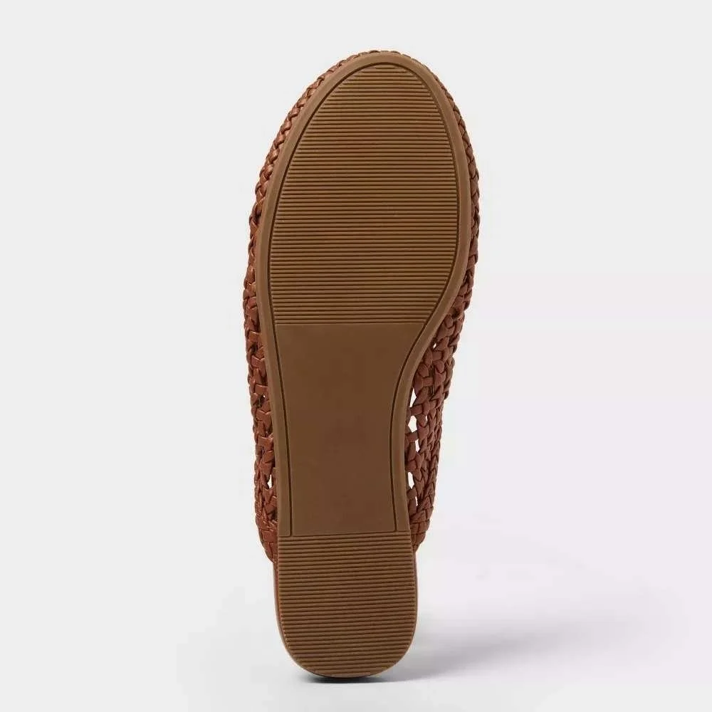 Women's Flats by Universal‎ Thread Rosaline Cognac Size 6 New With Tags